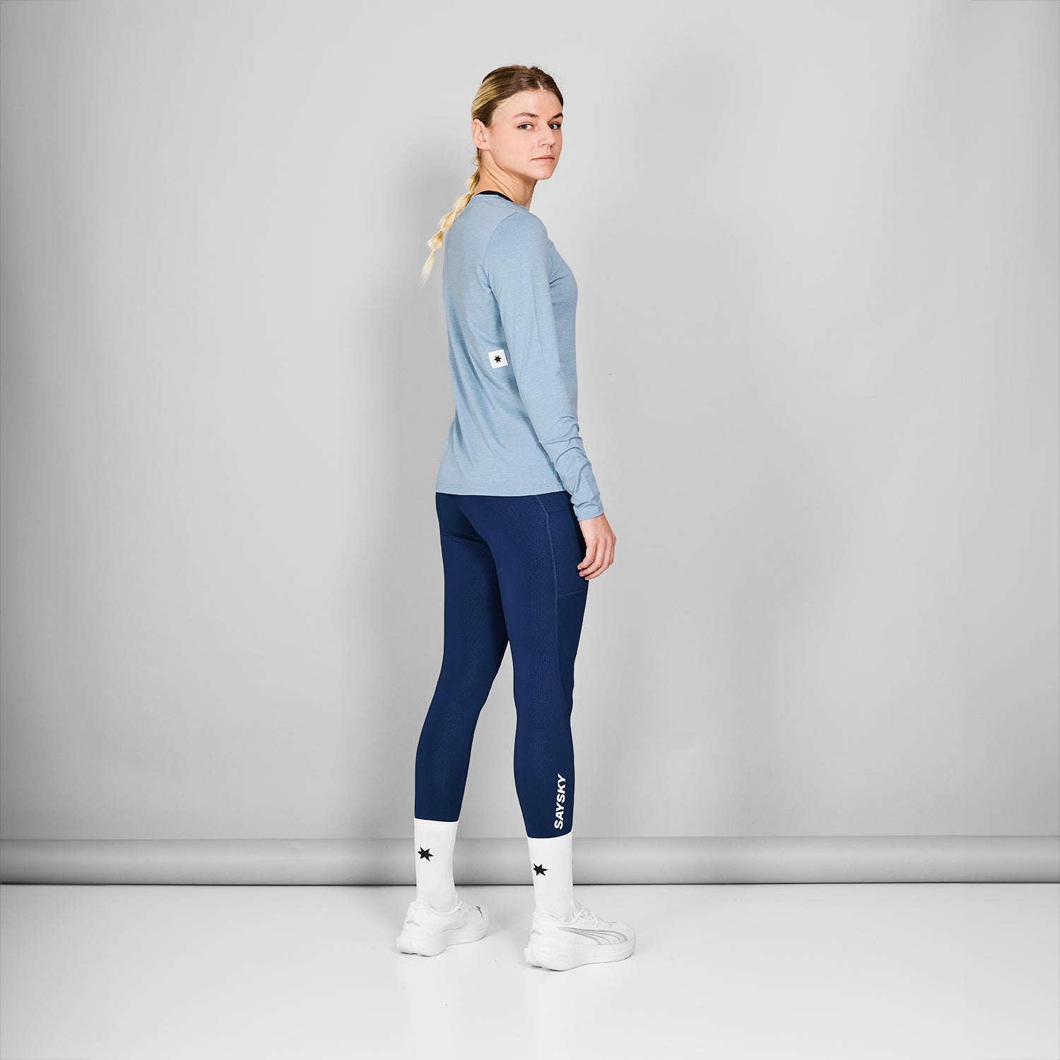 Saysky Logo Pace Long Sleeve Womens - Frontrunner Colombo